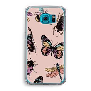 CaseCompany Tiny Bugs: Samsung Galaxy S6 Transparant Hoesje