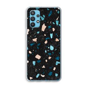CaseCompany Terrazzo N°11: Samsung Galaxy A32 4G Transparant Hoesje