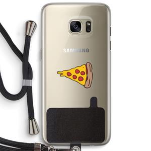 CaseCompany You Complete Me #1: Samsung Galaxy S7 Edge Transparant Hoesje met koord
