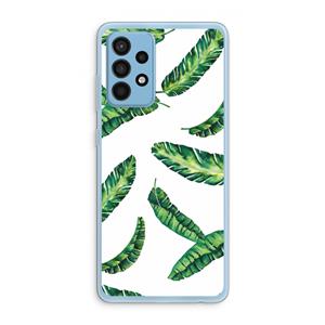 CaseCompany Lange bladeren: Samsung Galaxy A52 Transparant Hoesje