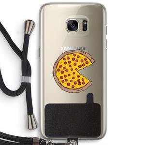 CaseCompany You Complete Me #2: Samsung Galaxy S7 Edge Transparant Hoesje met koord
