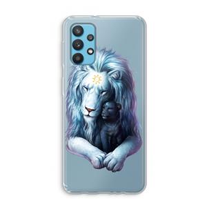 CaseCompany Child Of Light: Samsung Galaxy A32 4G Transparant Hoesje