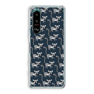 CaseCompany Makis: Sony Xperia 5 III Transparant Hoesje