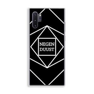 CaseCompany Negenduust geometrisch: Samsung Galaxy Note 10 Plus Transparant Hoesje