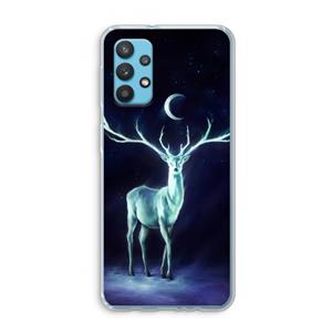 CaseCompany Nightbringer: Samsung Galaxy A32 4G Transparant Hoesje