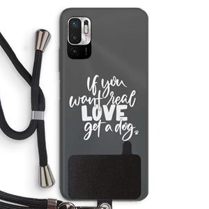 CaseCompany Partner in crime: Xiaomi Redmi Note 10 5G Transparant Hoesje met koord