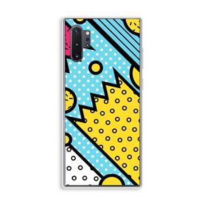 CaseCompany Pop Art #1: Samsung Galaxy Note 10 Plus Transparant Hoesje