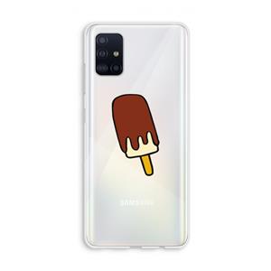 CaseCompany Frisco: Galaxy A51 4G Transparant Hoesje