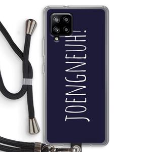 CaseCompany Joengneuh!: Samsung Galaxy A42 5G Transparant Hoesje met koord
