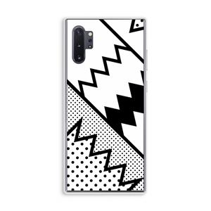 CaseCompany Pop Art #5: Samsung Galaxy Note 10 Plus Transparant Hoesje