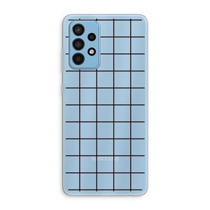 CaseCompany Rooster: Samsung Galaxy A52 Transparant Hoesje