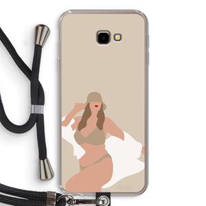 CaseCompany One of a kind: Samsung Galaxy J4 Plus Transparant Hoesje met koord