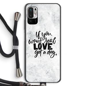 CaseCompany Partner in crime: Xiaomi Redmi Note 10 5G Transparant Hoesje met koord