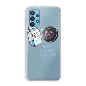 CaseCompany Best Friend Forever: Samsung Galaxy A32 4G Transparant Hoesje