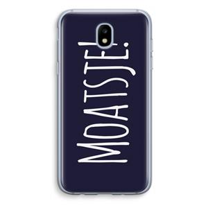 CaseCompany Moatsje!: Samsung Galaxy J5 (2017) Transparant Hoesje