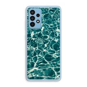 CaseCompany Weerkaatsing water: Samsung Galaxy A52 Transparant Hoesje
