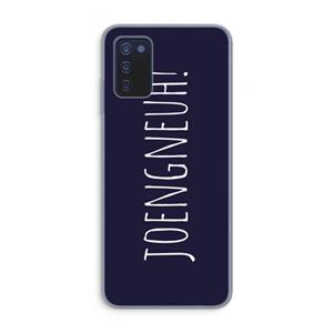 CaseCompany Joengneuh!: Samsung Galaxy A03s Transparant Hoesje