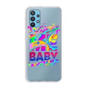 CaseCompany Touch Me: Samsung Galaxy A32 4G Transparant Hoesje