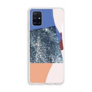 CaseCompany Billy: Galaxy A51 4G Transparant Hoesje