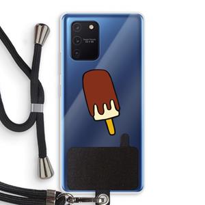 CaseCompany Frisco: Samsung Galaxy Note 10 Lite Transparant Hoesje met koord
