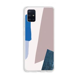 CaseCompany Lapis: Galaxy A51 4G Transparant Hoesje