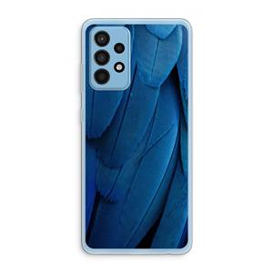 CaseCompany Pauw: Samsung Galaxy A52 Transparant Hoesje