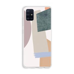 CaseCompany Lindo: Galaxy A51 4G Transparant Hoesje