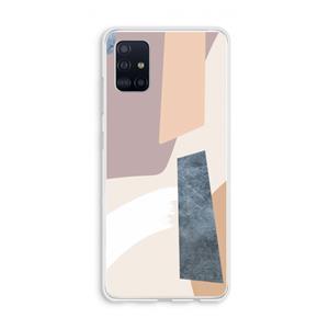 CaseCompany Luca: Galaxy A51 4G Transparant Hoesje