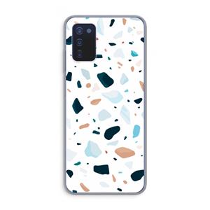 CaseCompany Terrazzo N°13: Samsung Galaxy A03s Transparant Hoesje