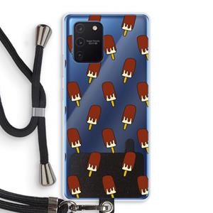CaseCompany Yummy: Samsung Galaxy Note 10 Lite Transparant Hoesje met koord