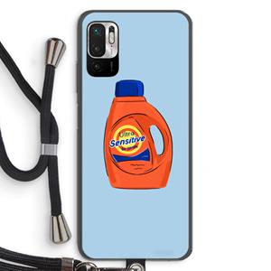 CaseCompany Ultra Sensitive: Xiaomi Redmi Note 10 5G Transparant Hoesje met koord