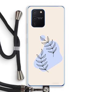 CaseCompany Leaf me if you can: Samsung Galaxy Note 10 Lite Transparant Hoesje met koord