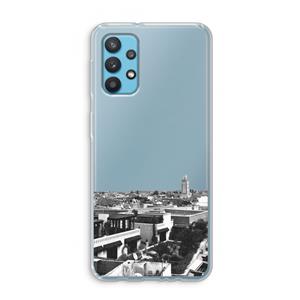 CaseCompany Marrakech Skyline : Samsung Galaxy A32 4G Transparant Hoesje