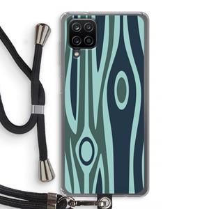 CaseCompany Bast B: Samsung Galaxy A12 Transparant Hoesje met koord