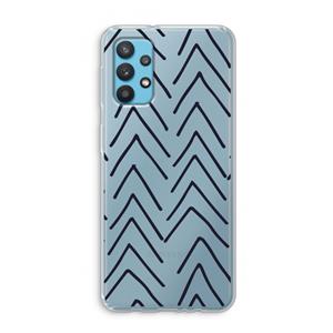 CaseCompany Marrakech Arrows: Samsung Galaxy A32 4G Transparant Hoesje