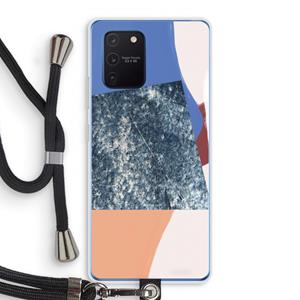 CaseCompany Billy: Samsung Galaxy Note 10 Lite Transparant Hoesje met koord