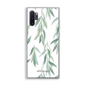 CaseCompany Branch up your life: Samsung Galaxy Note 10 Plus Transparant Hoesje