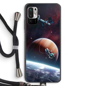 CaseCompany Examiner: Xiaomi Redmi Note 10 5G Transparant Hoesje met koord