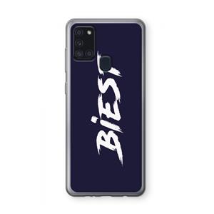 CaseCompany Biest: Samsung Galaxy A21s Transparant Hoesje
