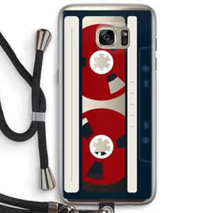 CaseCompany Here's your tape: Samsung Galaxy S7 Edge Transparant Hoesje met koord