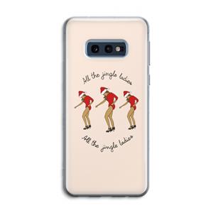 CaseCompany Jingle Ladies: Samsung Galaxy S10e Transparant Hoesje