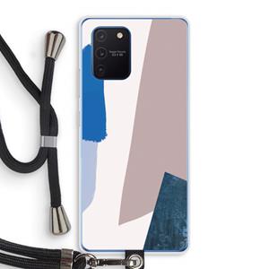 CaseCompany Lapis: Samsung Galaxy Note 10 Lite Transparant Hoesje met koord