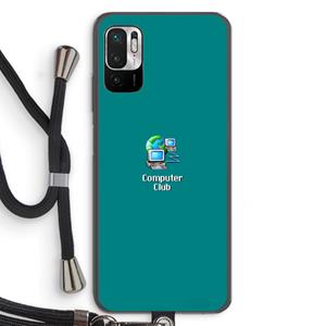 CaseCompany Win98: Xiaomi Redmi Note 10 5G Transparant Hoesje met koord