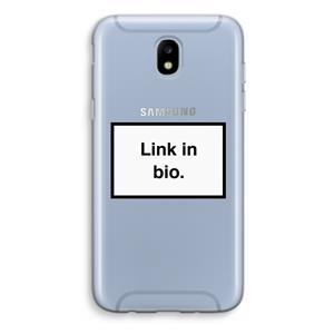 CaseCompany Link in bio: Samsung Galaxy J5 (2017) Transparant Hoesje