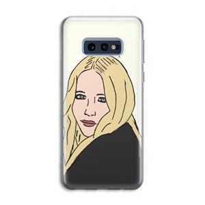 CaseCompany Mary Kate: Samsung Galaxy S10e Transparant Hoesje
