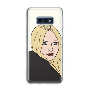 CaseCompany Ashley: Samsung Galaxy S10e Transparant Hoesje