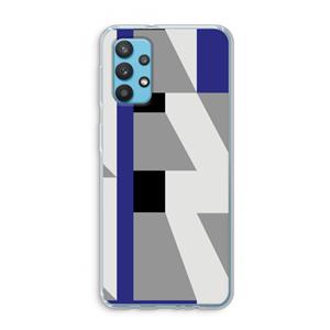 CaseCompany Gestalte 2: Samsung Galaxy A32 4G Transparant Hoesje