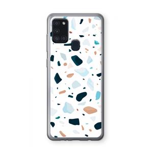 CaseCompany Terrazzo N°13: Samsung Galaxy A21s Transparant Hoesje