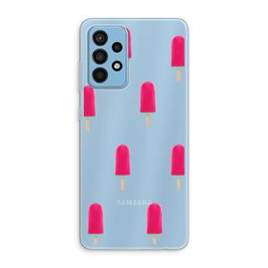 CaseCompany Waterijsje: Samsung Galaxy A52 Transparant Hoesje