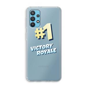 CaseCompany Victory Royale: Samsung Galaxy A32 4G Transparant Hoesje